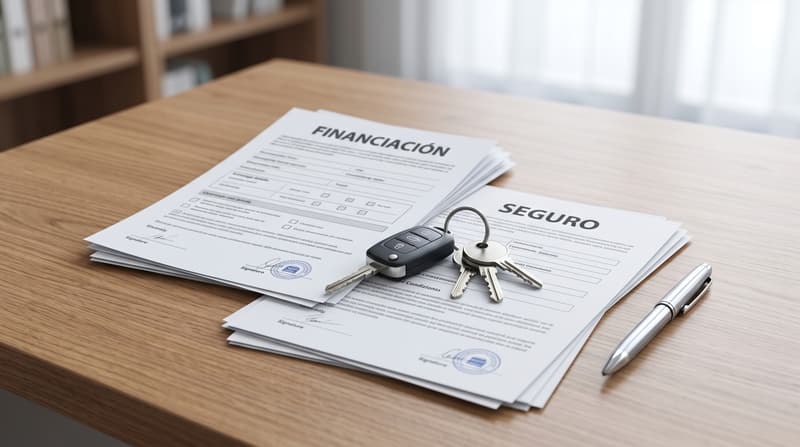 Contrato de financiación de coche con seguro de vida asociado